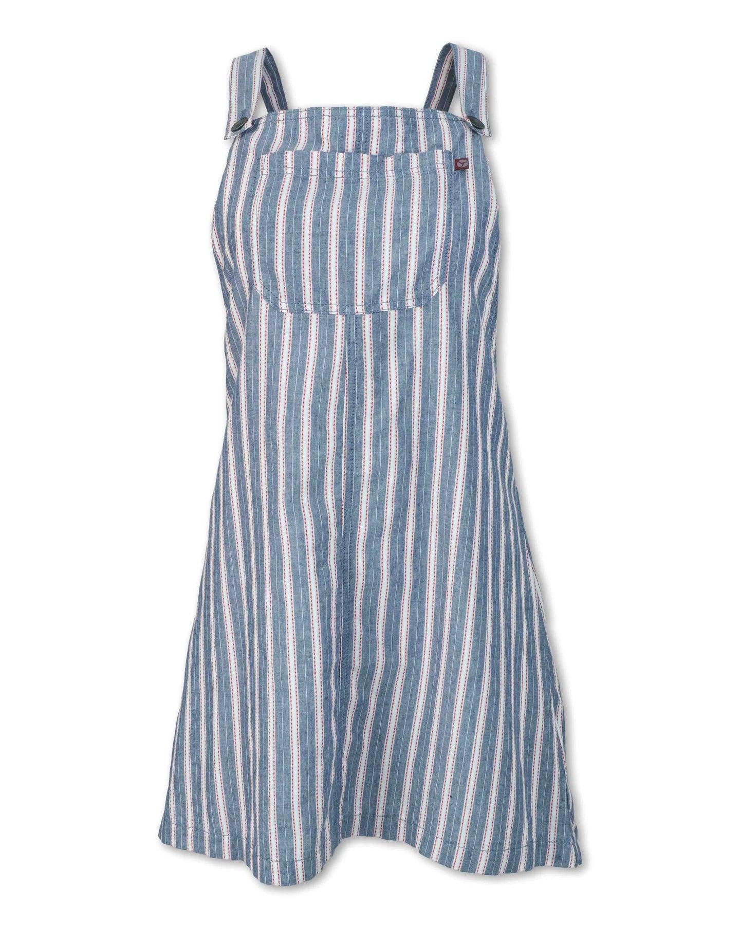 W's Striped Overall Dress