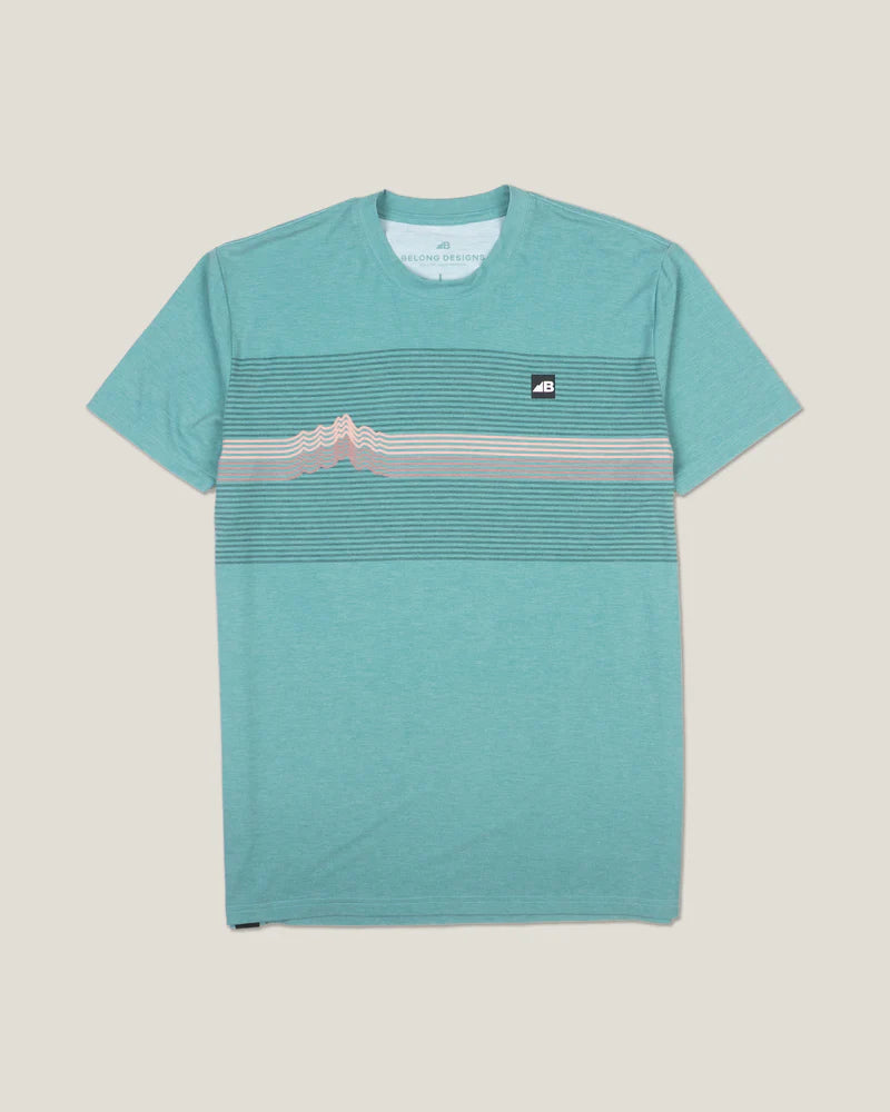 M's Graphic Traverse Tek Tee