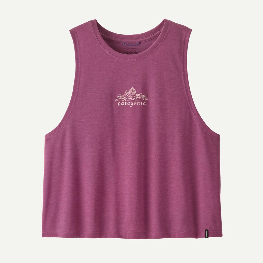 W's Cap Cool Trail Cropped Tank