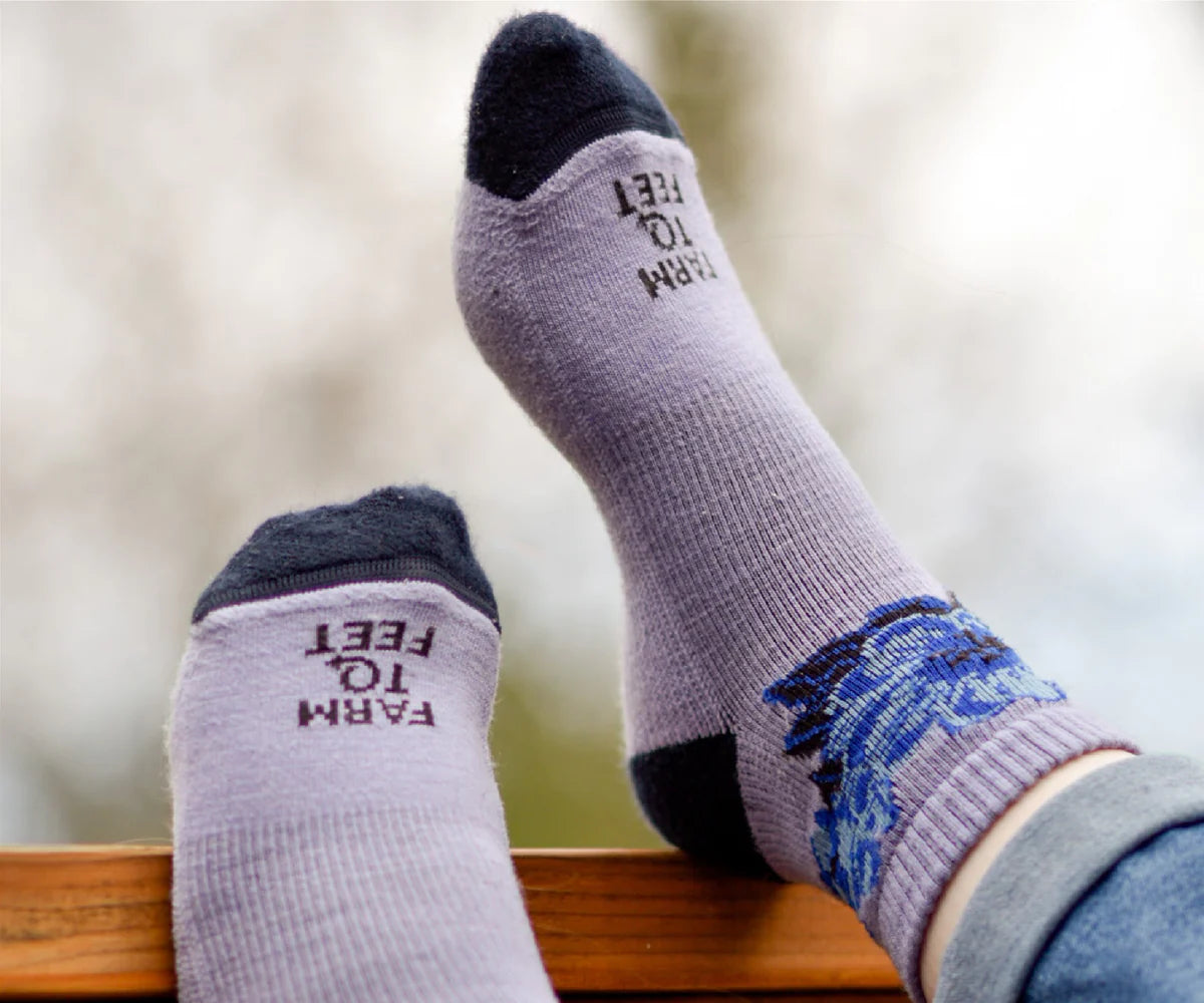 Raeford Light Cushion 1/4 Crew Socks