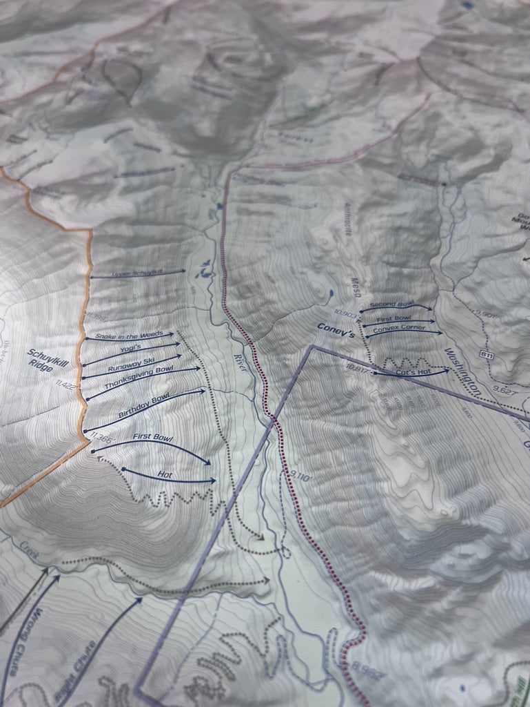 CB Backcountry Ski Map 2nd Edition