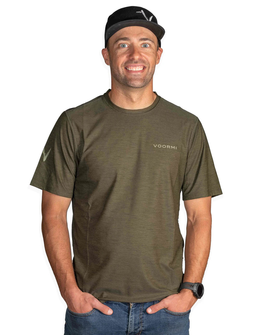 M&#39;s Short Sleeve Merino Tech Tee