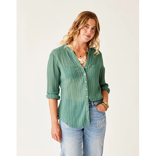 W&#39;s Dylan Gauze Tunic