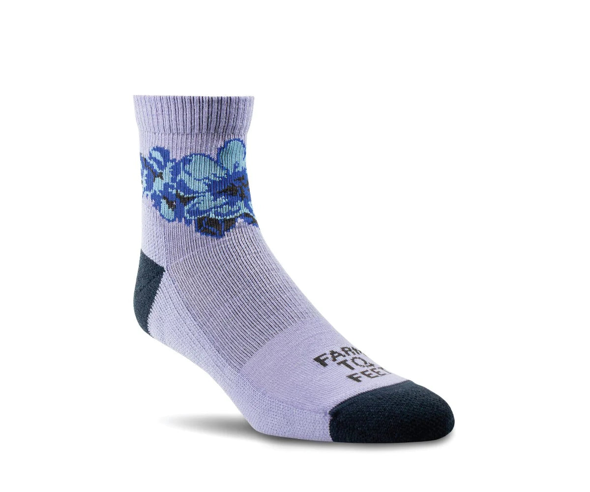 Raeford Light Cushion 1/4 Crew Socks