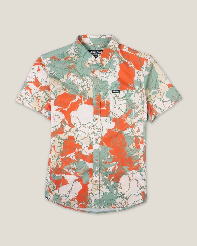M's Vista Stretch Button Down