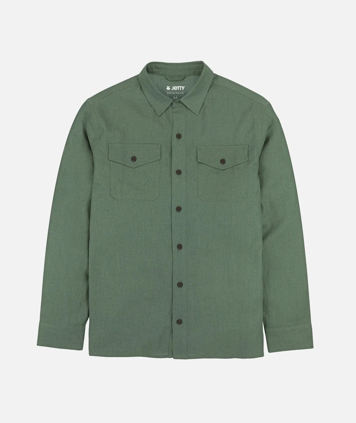 M's Noah Long Sleeve Linen Shirt