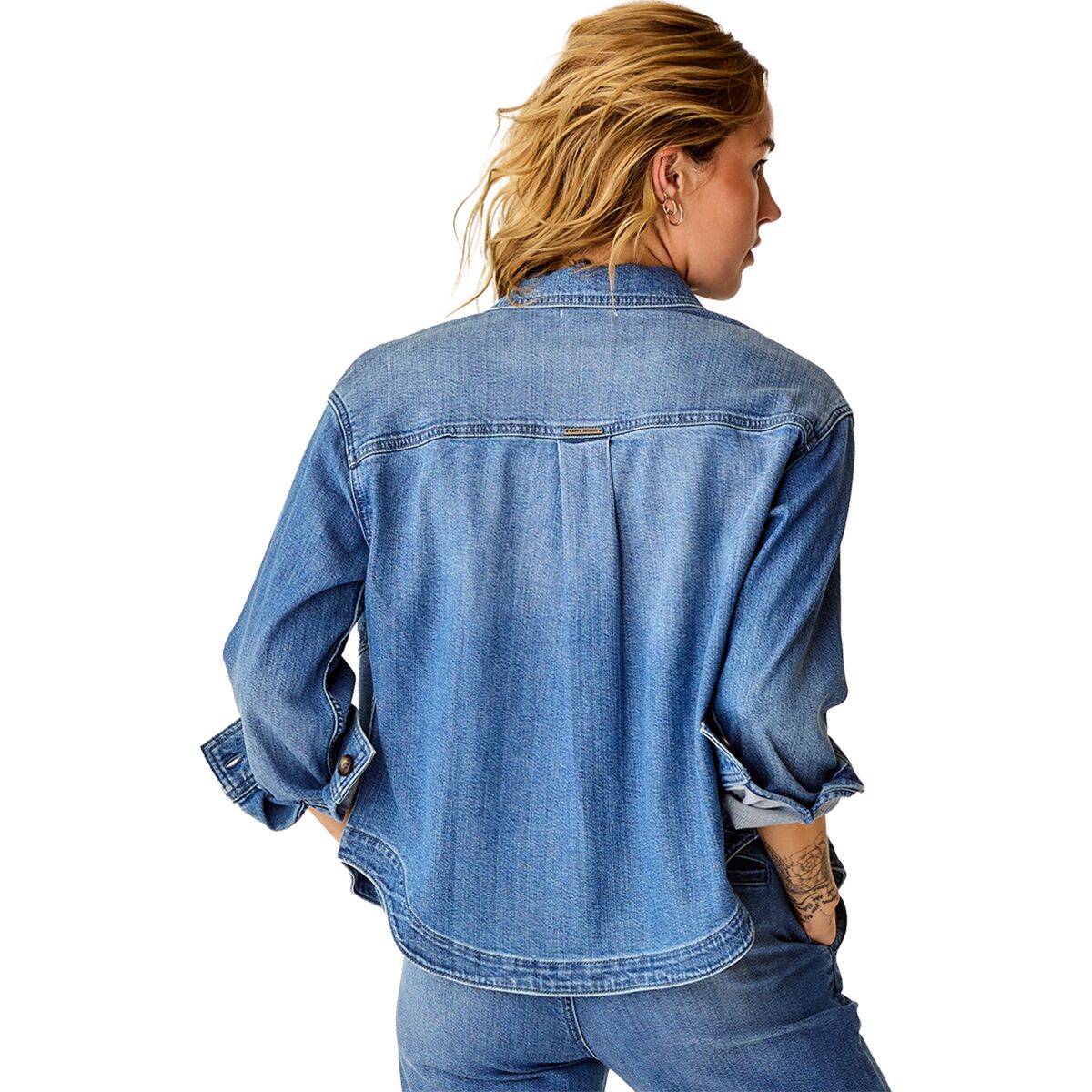 W's Flora Denim Shacket
