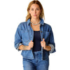 W's Flora Denim Shacket