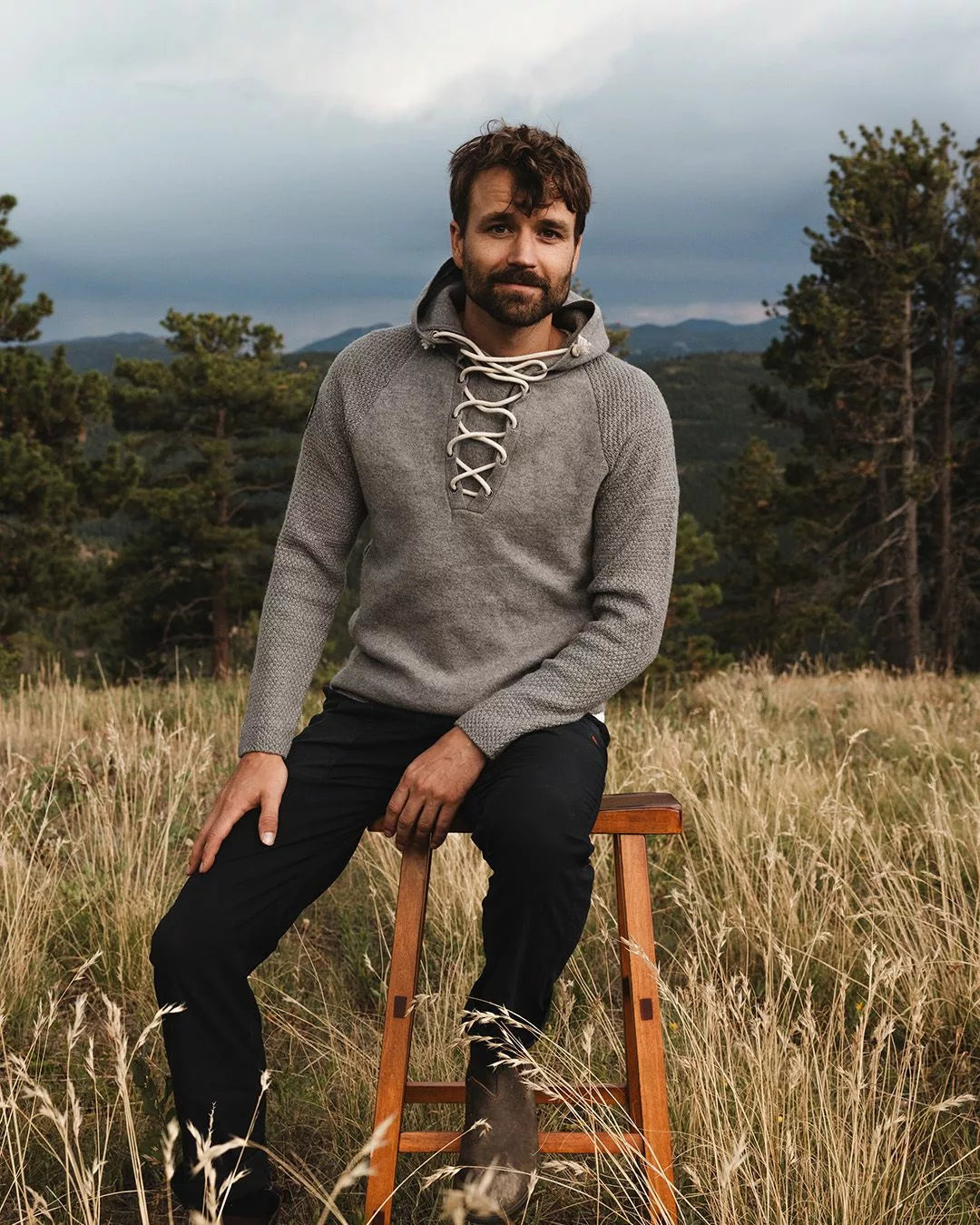 M&#39;s Boiled Hoodie Laced