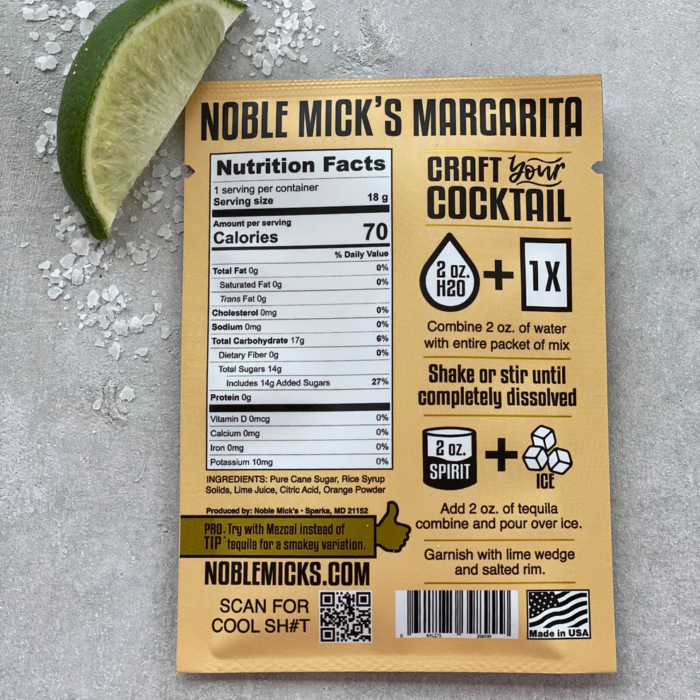 Single Serve Craft Cocktail