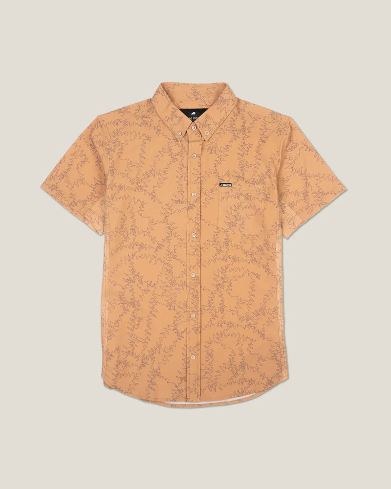 M's Vista Stretch Button Down
