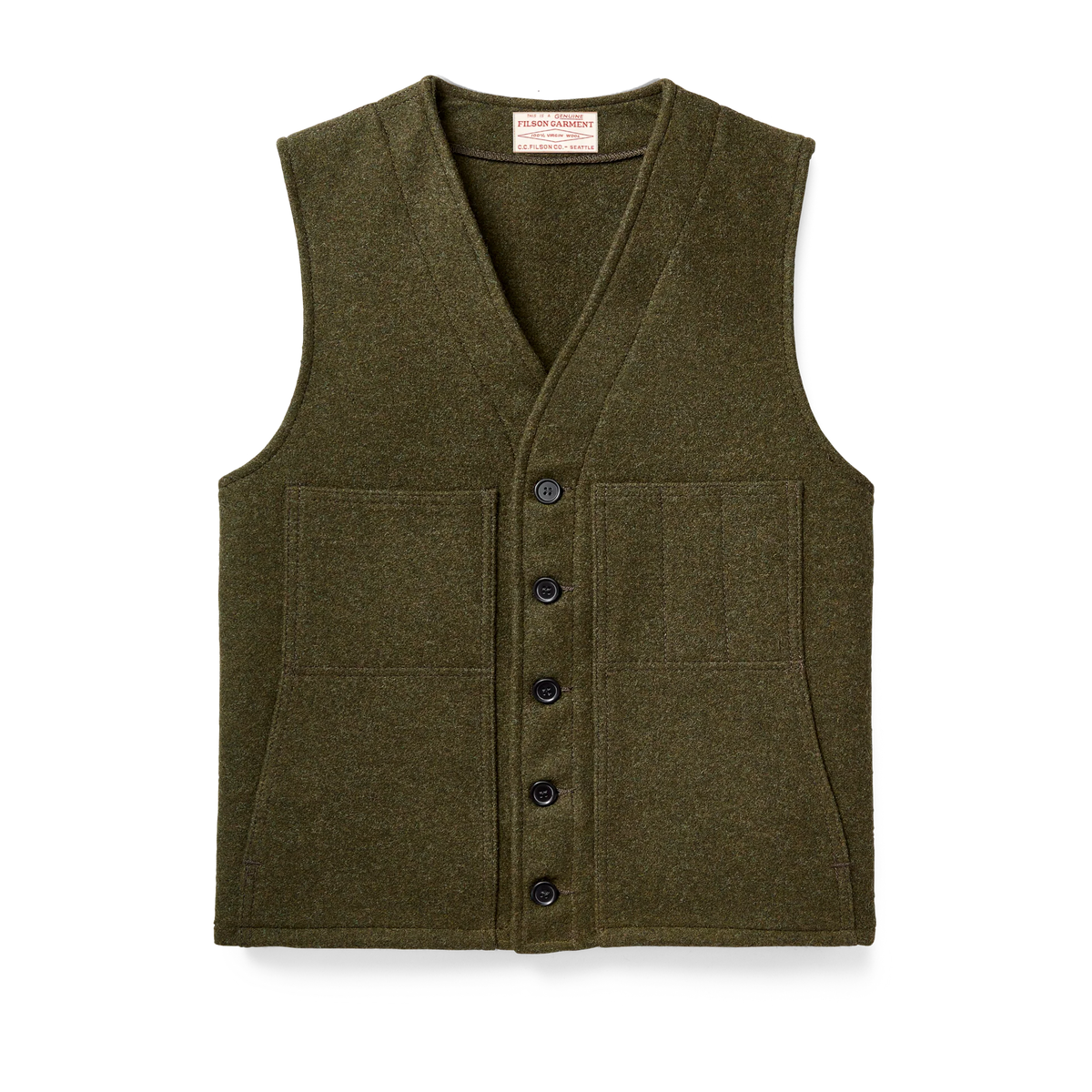 M&#39;s Mackinaw Wool Vest