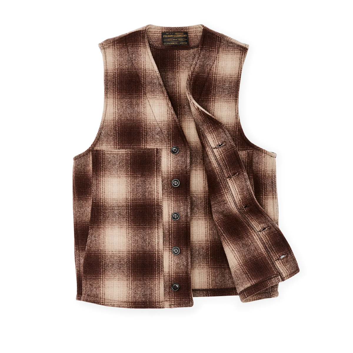 M&#39;s Mackinaw Wool Vest