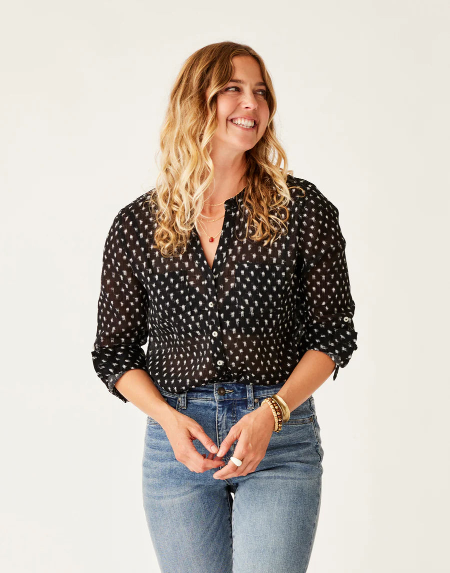 W&#39;s Dylan Gauze Tunic