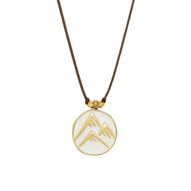 Enamel Charm Necklace 18&quot;