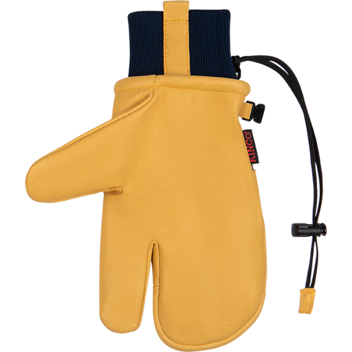 Lined Pigskin Palm/Fabric Mitt 1927 KWTL