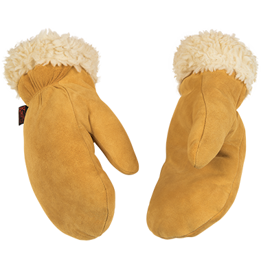 Deer Suede/Pile Lined Mitten 1929PL