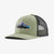 Fitz Roy Trout Trucker Hat Forge Grey