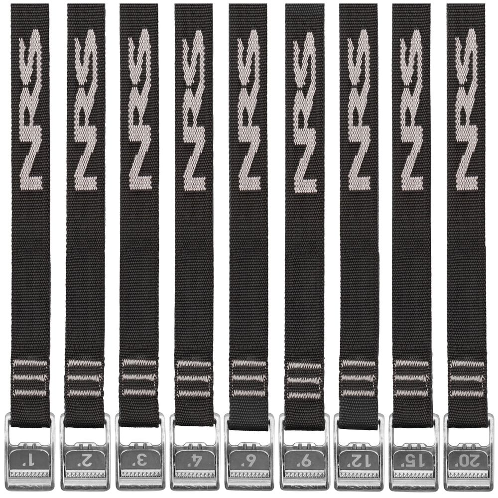 NRS 1&quot; Heavy Duty Cam Strap 4&#39; Pair