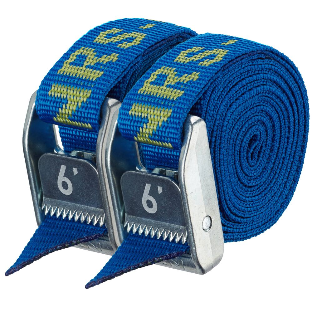 NRS 1&quot; Heavy Duty Cam Strap 6&#39; Pair
