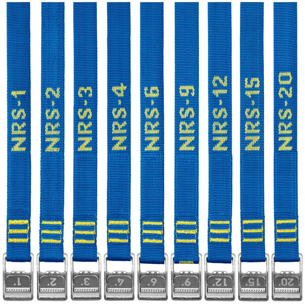 NRS 1" Heavy Duty Cam Strap 2' Pair