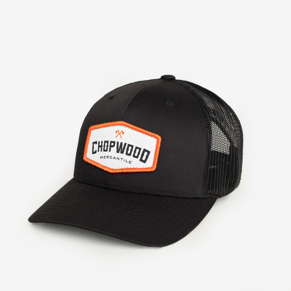CW Hat 6 Panel Large Patch Mesh