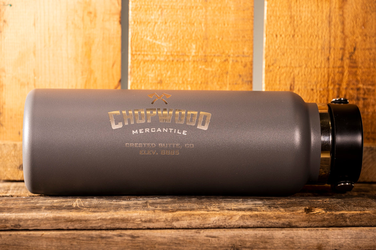 40oz Wide Mouth Flex Cap CW Logo