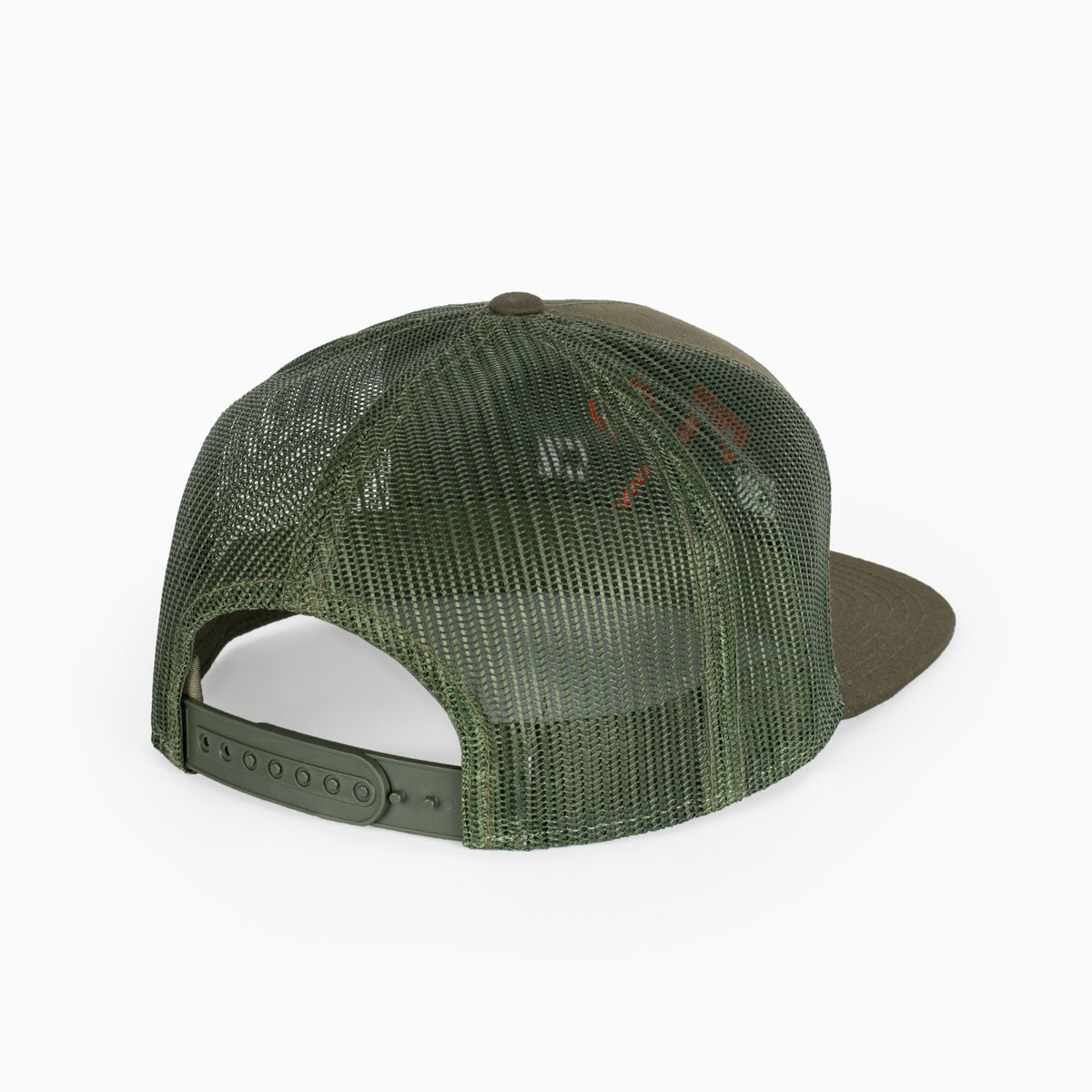CW Hat 7 Panel 3D Embroidered Mesh