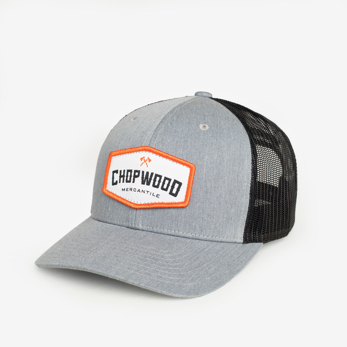 CW Hat 6 Panel Large Patch Mesh