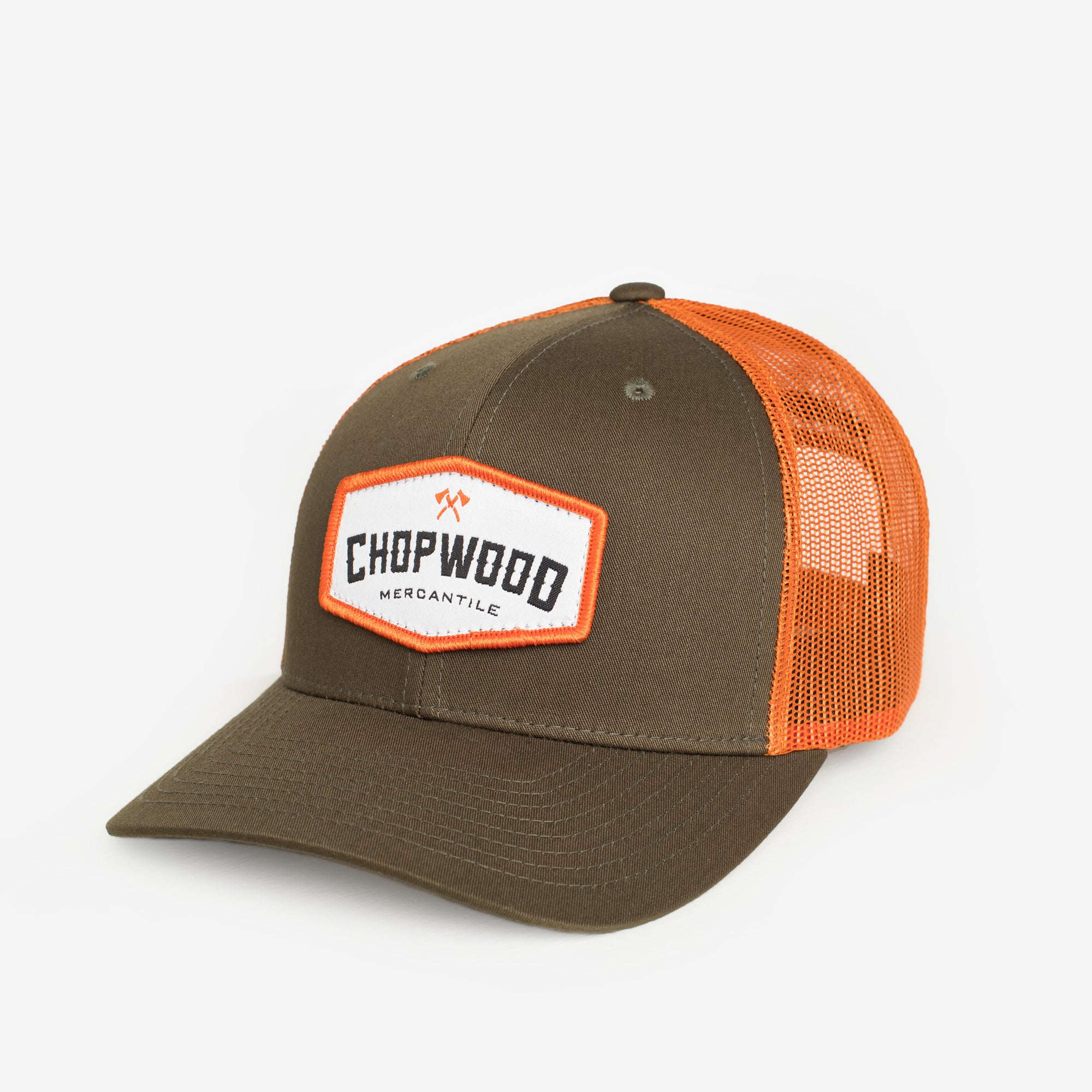 CW Hat 6 Panel Large Patch Mesh
