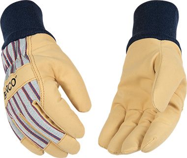 Lined Pigskin Palm/Fabric Glove 1927KW