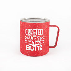 Red Speckled CW Miir Camp Mug